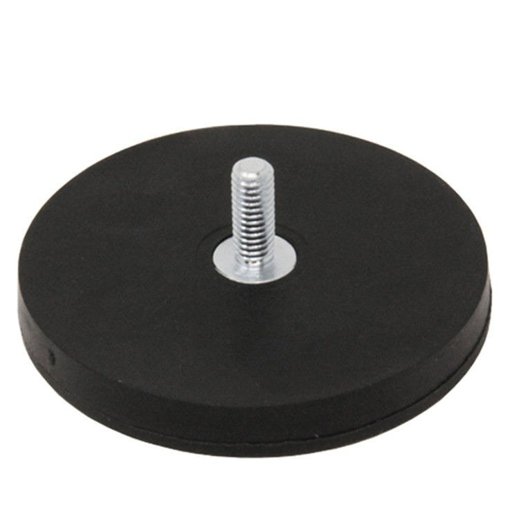 Nhiều màu mạnh Magnetic Base cao su phủ Magnet Pot để giữ đèn mái xe