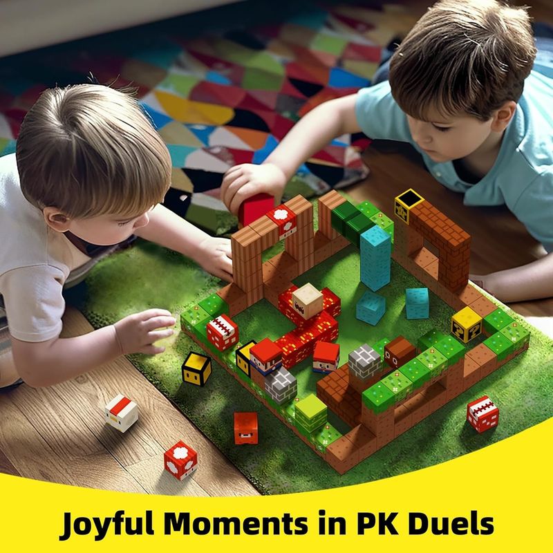 Nhiều màu Magnetic Building Blocks Magic Magnetic Blocks STEM Game xây dựng