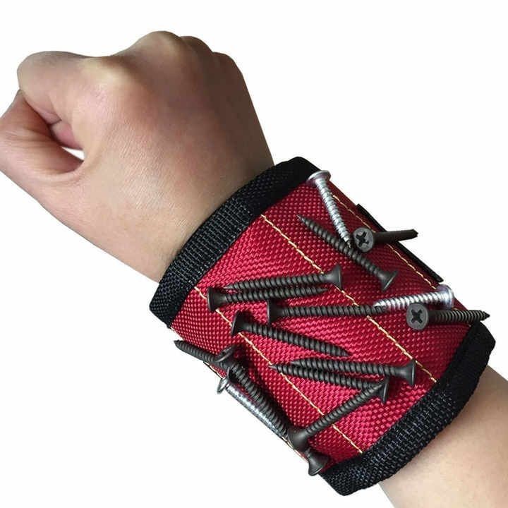 Vòng đeo tay điều chỉnh từ tính với nam châm mạnh để hấp thụ vít và khoan