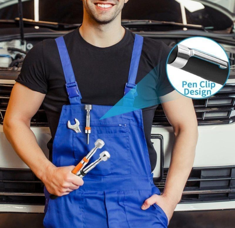 Telescopic Magnetic Pickup Tool Extendable Pen Type Stainless Steel Stick (công cụ thu âm từ xa có thể mở rộng bằng bút)