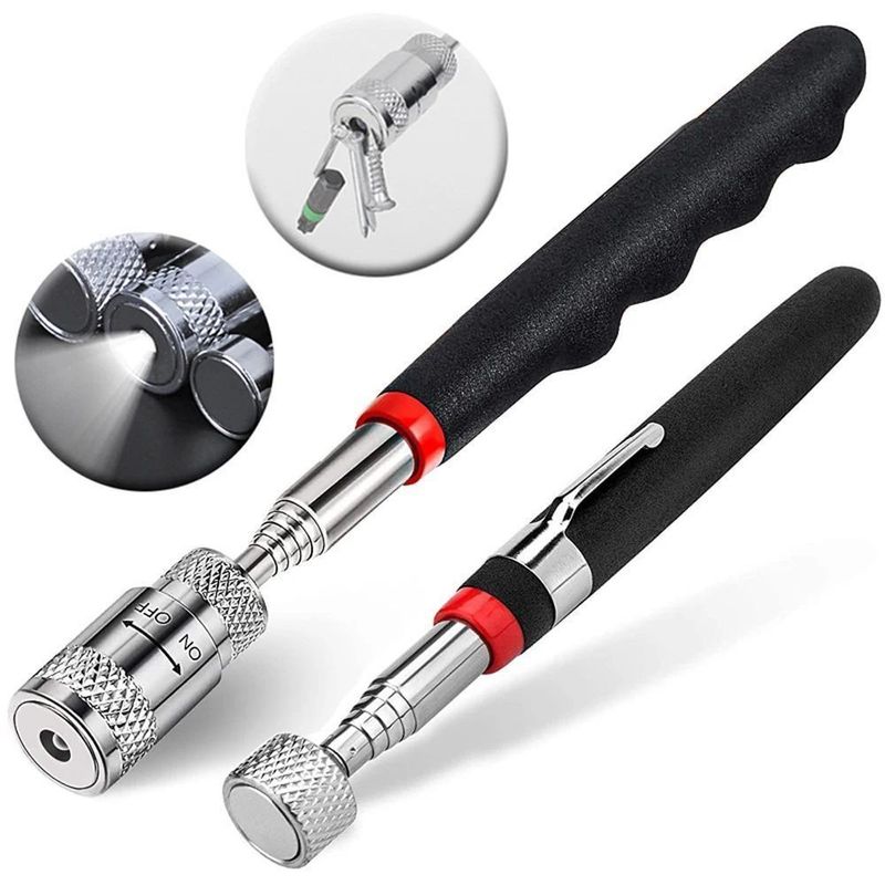 JIS tiêu chuẩn từ kính thiên văn lấy công cụ với đèn LED điều chỉnh để lấy vít hạt Bolt