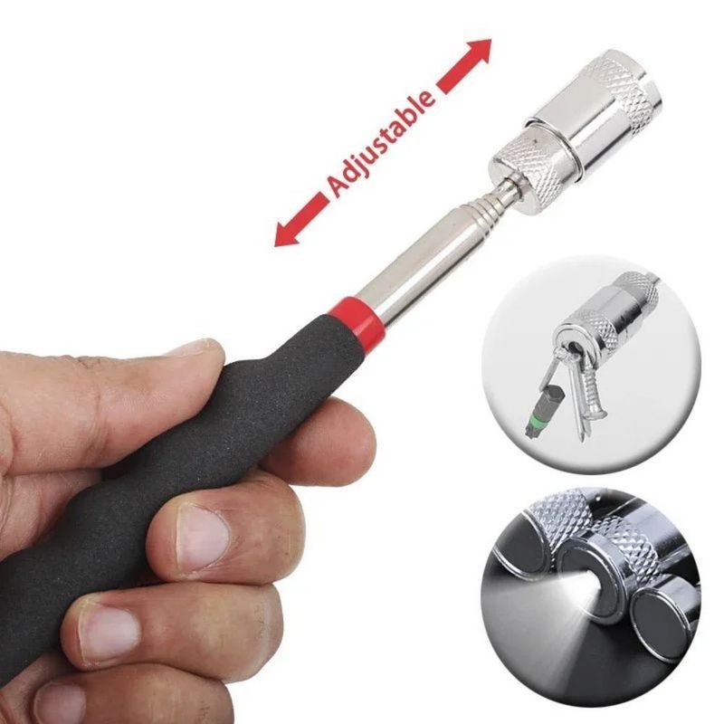 JIS tiêu chuẩn từ kính thiên văn lấy công cụ với đèn LED điều chỉnh để lấy vít hạt Bolt