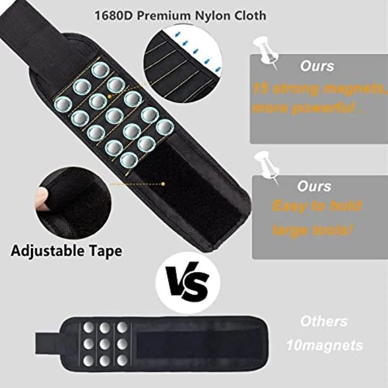 Thùng dụng cụ đa chức năng vải nylon dây đeo đeo tay từ cầm dụng cụ túi dụng cụ điện tử lưu trữ