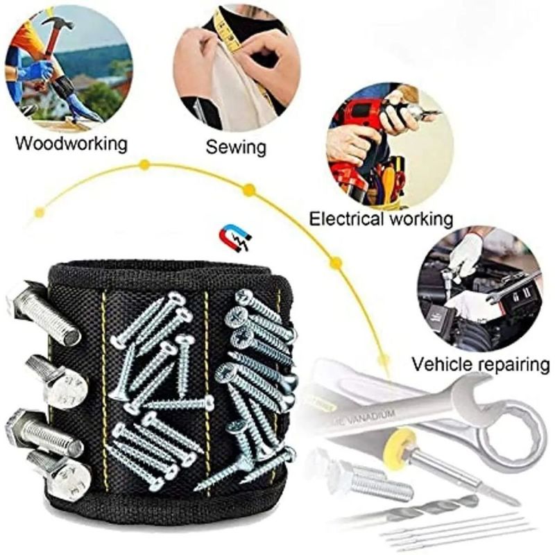 Thùng dụng cụ đa chức năng vải nylon dây đeo đeo tay từ cầm dụng cụ túi dụng cụ điện tử lưu trữ