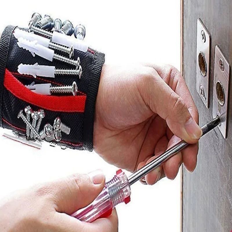 Vòng đeo tay từ tính thân thiện với môi trường với nam châm mạnh mẽ và công cụ lấy kính thiên văn để giữ vít trong các dự án làm gỗ