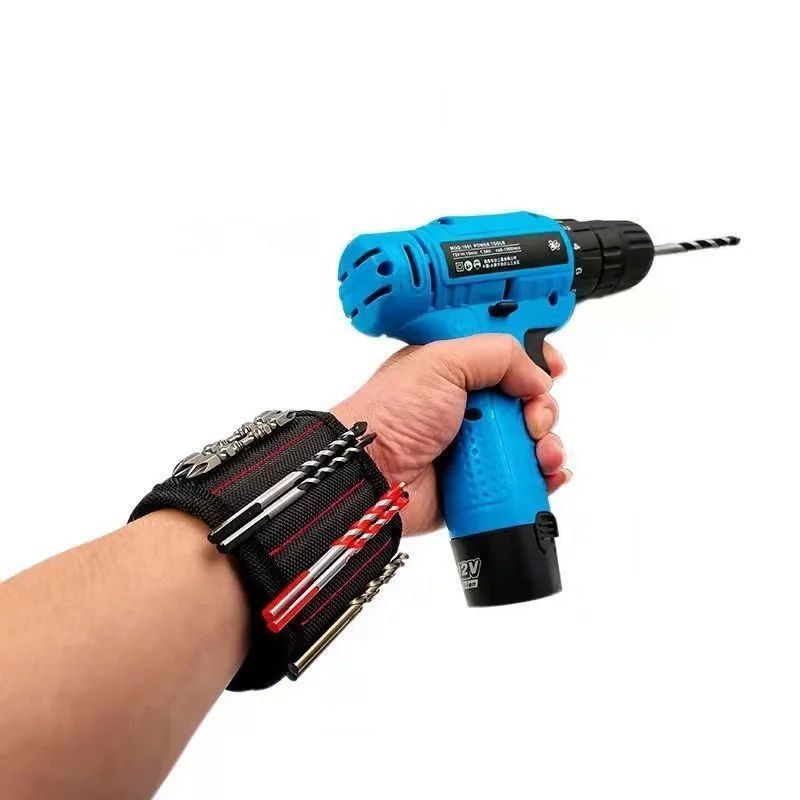 Vòng tay từ tính với nắm mạnh Vít móng khoan Bít lưu trữ tổ chức hỗ trợ băng sửa chữa dụng cụ từ tính