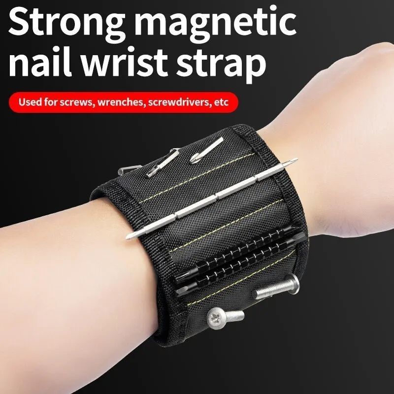 Multifunctional Magnetic Wrist Strap Screw Storage Bag Điện nhân cầm tay Wrist Guard Oxford Công cụ vải