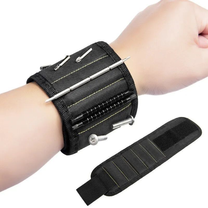 Multifunctional Magnetic Wrist Strap Screw Storage Bag Điện nhân cầm tay Wrist Guard Oxford Công cụ vải