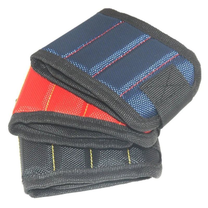 Strong Magnetic Wristband Tool Bag Oxford Cloth Thắt lưng đeo tay Đèn Đèn Đèn