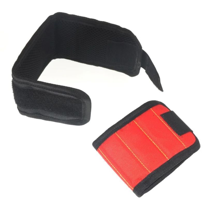 Strong Magnetic Wristband Tool Bag Oxford Cloth Thắt lưng đeo tay Đèn Đèn Đèn