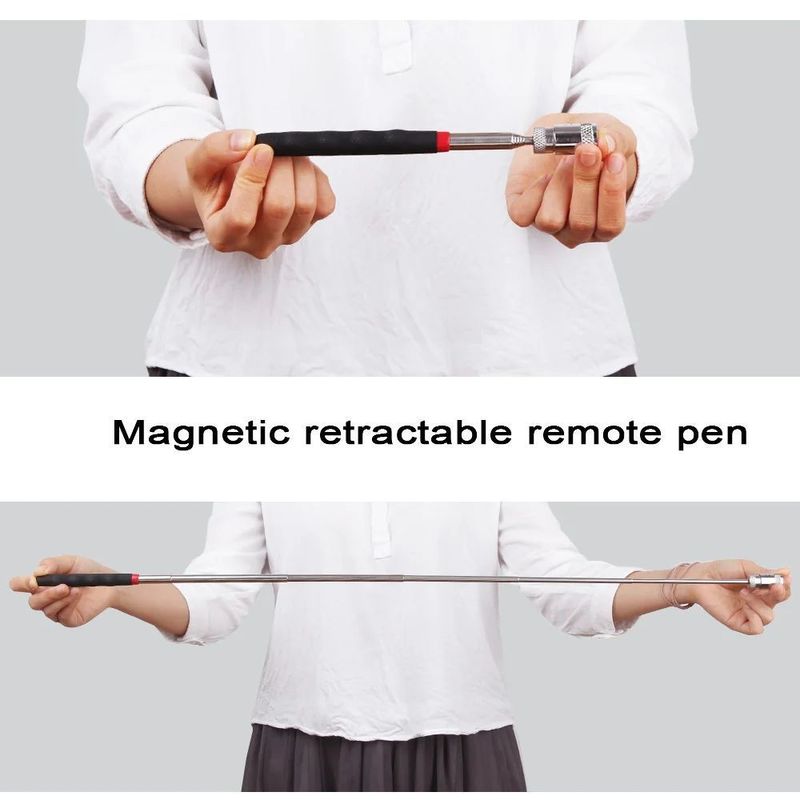 Telescopic Magnetic Pen với Light Portable Magnet Pick-up Tool Extendable Long Reach Pen Tool để lấy dụng cụ