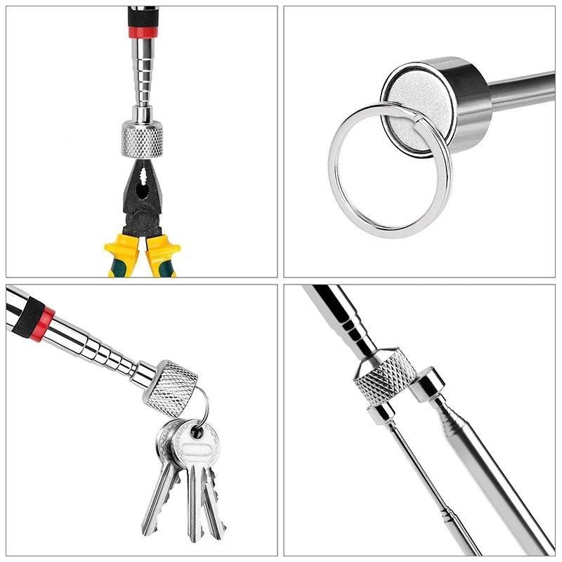 Strong Magnetic Pickup Tool Telescopic Adjustable Magnetic Pick-up Tool Grip Extendable Magnet Stick Nhặt