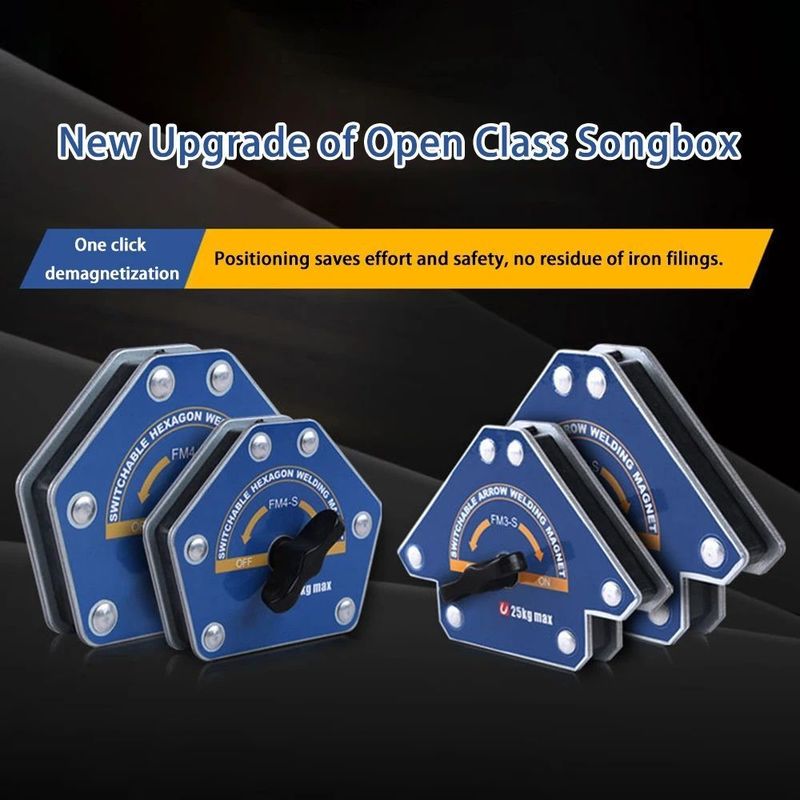Magnetic Welding Holders Angle Solder Arrow Magnet Weld Fixer Positioner Ferrite Holding Auxiliary Locator Tools Các thiết bị định vị phụ trợ