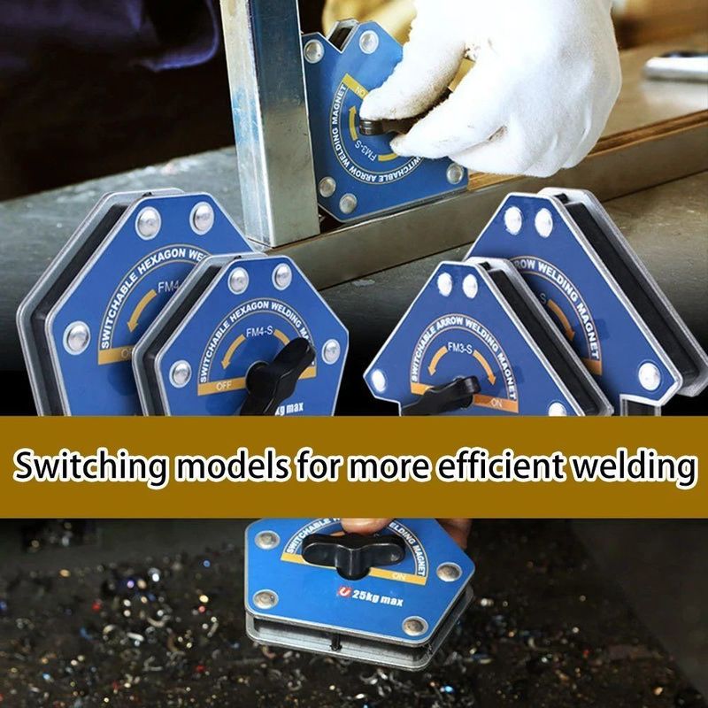Magnetic Welding Holders Angle Solder Arrow Magnet Weld Fixer Positioner Ferrite Holding Auxiliary Locator Tools Các thiết bị định vị phụ trợ