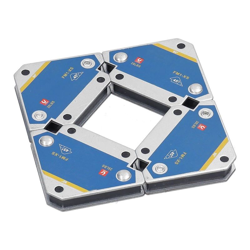 Dụng cụ hàn từ tính Fixer 45° 90° 135° Nam châm đa góc Định vị mối hàn Ferrite Phụ trợ định vị Dụng cụ định vị hàn