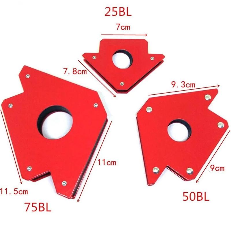 hàn phụ trợ Magnetic Holder Strong Magnet 3 góc mũi tên Positioner Power Soldering đặc sản Locator Tool