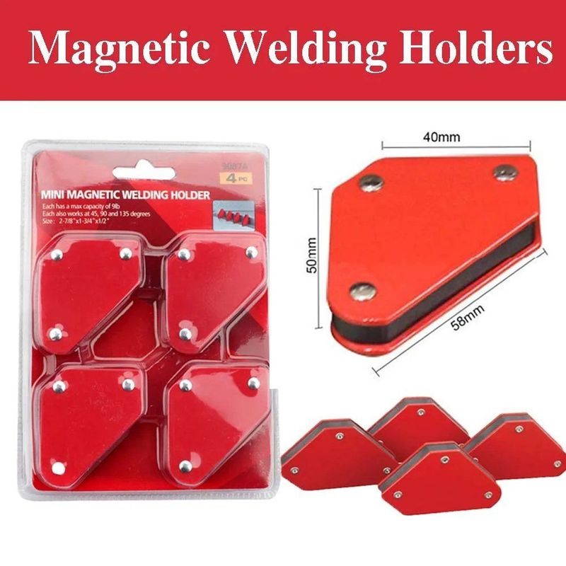 Đẹp hàn chuyển đổi kép 90° 55/110lbs Magnetic Welding Fixer Ferrite Auxiliary Locator Tools