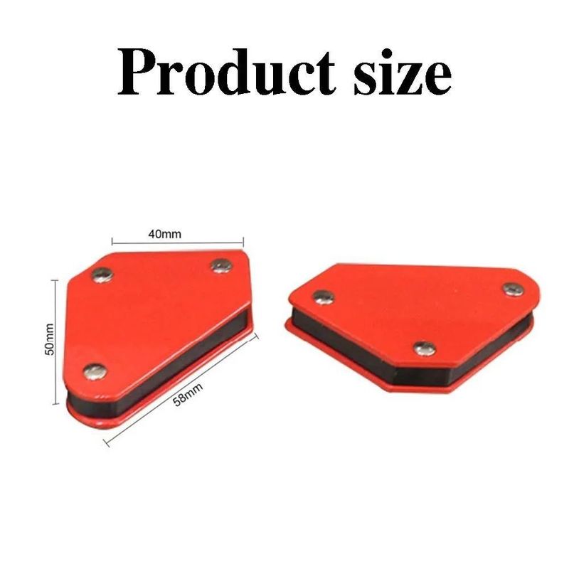 Đẹp hàn chuyển đổi kép 90° 55/110lbs Magnetic Welding Fixer Ferrite Auxiliary Locator Tools
