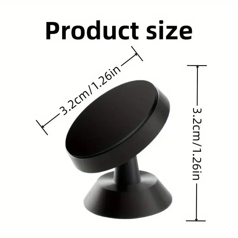 Magnetic Car Phone Holder Dashboard Mobile Phone Holder Stand Magnet Mount Bracket In Car Đối với iPhone Samsung