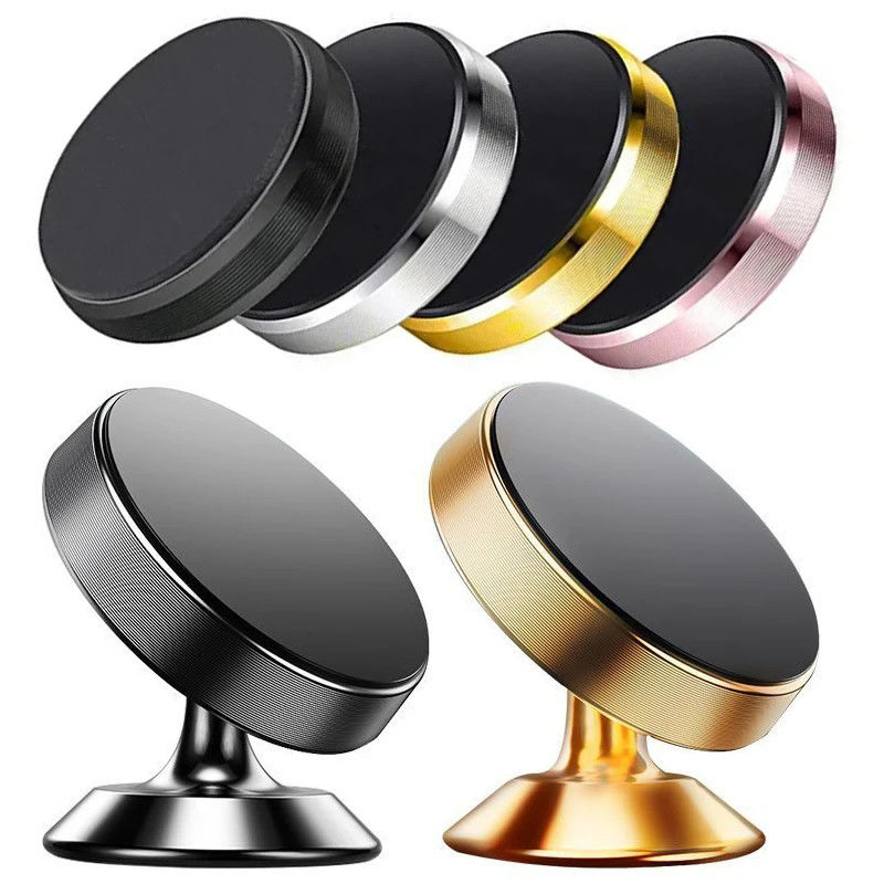 Magnetic Car Phone Holder Dashboard Mobile Phone Holder Stand Magnet Mount Bracket In Car Đối với iPhone Samsung