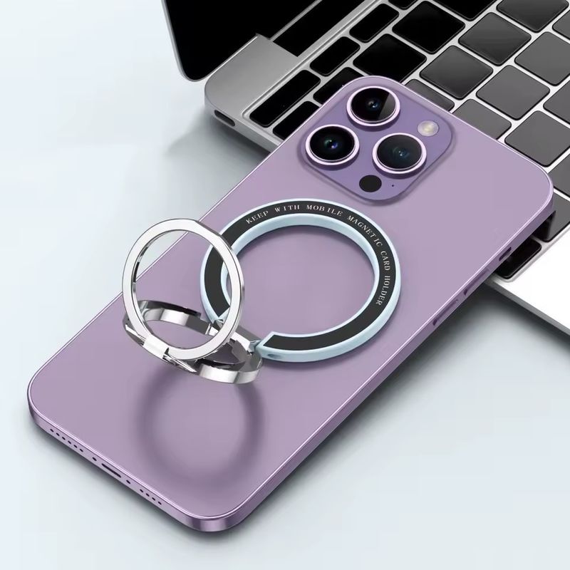 Máy cầm nhẫn điện thoại di động từ tính tương thích với iPhone 12 13 14 Series MagSafe Grip điện thoại di động có thể tháo rời