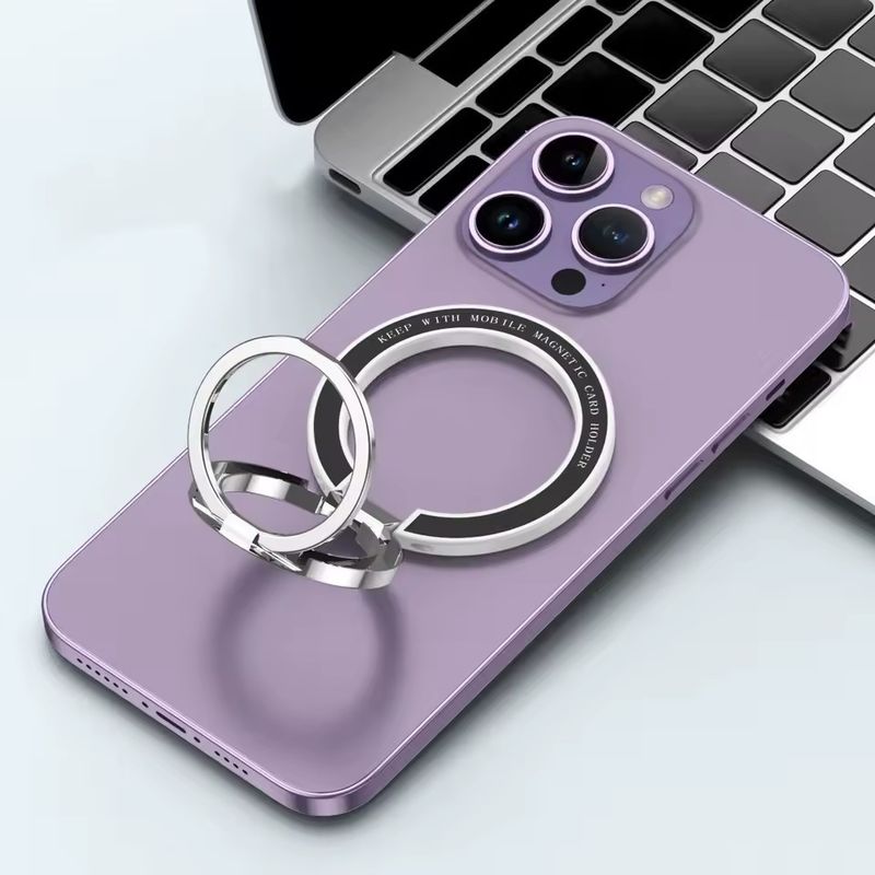 Máy cầm nhẫn điện thoại di động từ tính tương thích với iPhone 12 13 14 Series MagSafe Grip điện thoại di động có thể tháo rời